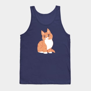 Cute orange tabby Tank Top